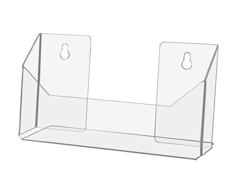 horizontal brochure holder.